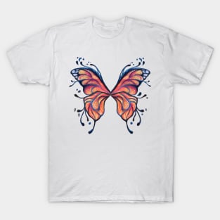 Chalk Monarch Butterfly T-Shirt